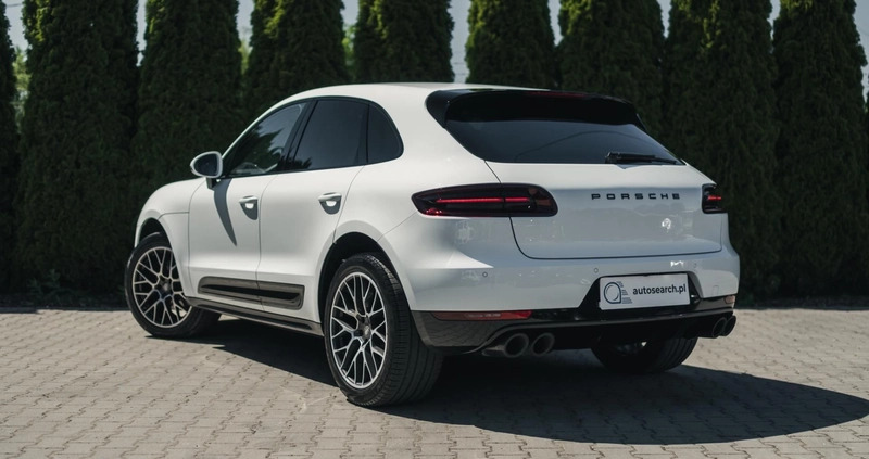 Porsche Macan cena 159990 przebieg: 139900, rok produkcji 2017 z Przedbórz małe 781